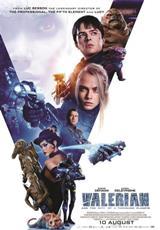 Poster for 3D Valerian and the City of a Thousand Planets (M)