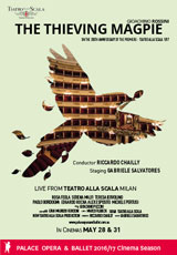 Poster for La Scala: THE THIEVING MAGPIE (CTC)