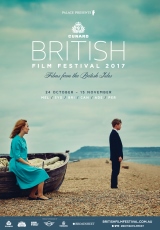 Poster for Cunard British Film Festival 2017 (SA)