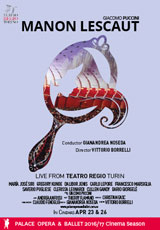 Poster for Teatro Regio: MANON LESCAUT (CTC)