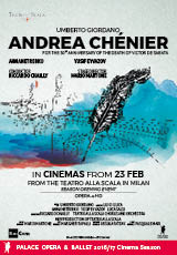 Poster for La Scala: ANDREA CHÉNIER  (CTC)
