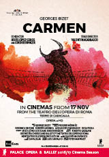 Poster for Opera Roma: CARMEN (Bizet) (CTC)